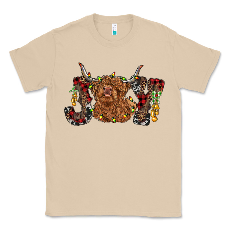 Joy Highland Cow Classic Tee by RanaPortraitStore | Teevron