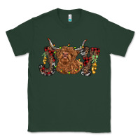 Sports Green joy highland cow Classic Tee - RanaPortraitStore