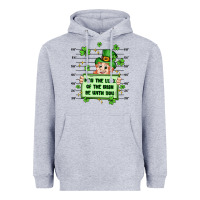Heather Grey may the luck of the irish be with you Heavyweight Hoodie - Artiststas
