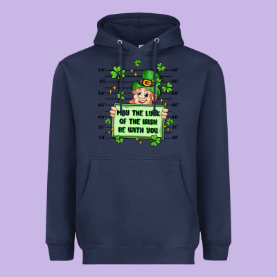 May The Luck Of The Irish Be With You Heavyweight Hoodie Designed By Artiststas