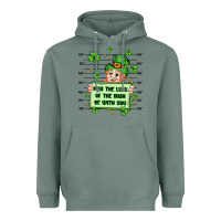 Sage may the luck of the irish be with you Heavyweight Hoodie - Artiststas