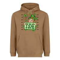 Toasted Coconut may the luck of the irish be with you Heavyweight Hoodie - Artiststas