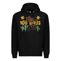Black 100 days y'all Premium Hoodie - MaliasSmallBusiness