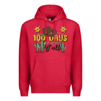 Cardinal 100 days y'all Premium Hoodie - MaliasSmallBusiness