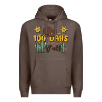 Coffee 100 days y'all Premium Hoodie - MaliasSmallBusiness