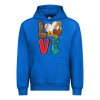 Cobalt western love baseball Urban Hoodie - NancyCooperArtShop