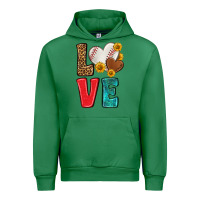 Emerald western love baseball Urban Hoodie - NancyCooperArtShop