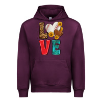 Mauve Wine western love baseball Urban Hoodie - NancyCooperArtShop
