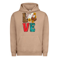 Pigment Burro western love baseball Urban Hoodie - NancyCooperArtShop