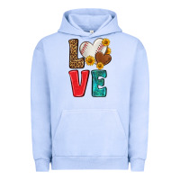 Pigment Grape Ice western love baseball Urban Hoodie - NancyCooperArtShop