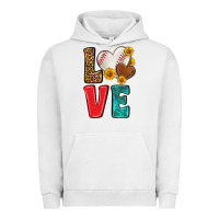 Pigment Lunar Rock western love baseball Urban Hoodie - NancyCooperArtShop