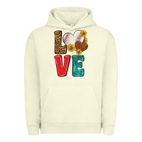 Pigment Pistachio western love baseball Urban Hoodie - NancyCooperArtShop