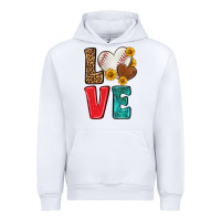 White western love baseball Urban Hoodie - NancyCooperArtShop