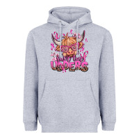 Heather Grey save the udders Heavyweight Hoodie - AdoDesignShop