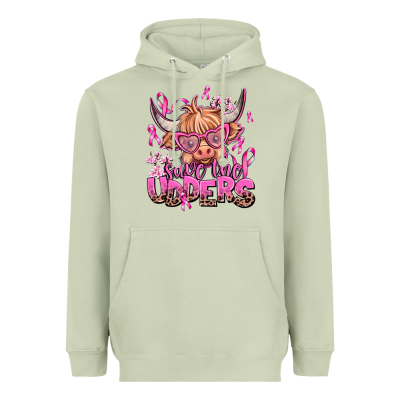 Save The Udders Heavyweight Hoodie by AdoDesignShop | Teevron