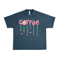 Midnight Navy coffee and christ Urban Heavy Tee - MaliasSmallBusiness