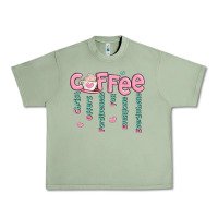 Oil Green coffee and christ Urban Heavy Tee - MaliasSmallBusiness