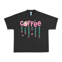 Pigment Black coffee and christ Urban Heavy Tee - MaliasSmallBusiness