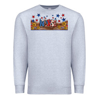 Heather Grey american nurse libbey glass Premium Sweatshirt - BundleAndBundleShop