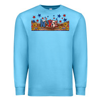 Ocean Blue american nurse libbey glass Premium Sweatshirt - BundleAndBundleShop