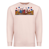 Pale Pink american nurse libbey glass Premium Sweatshirt - BundleAndBundleShop