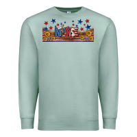 Seafoam american nurse libbey glass Premium Sweatshirt - BundleAndBundleShop