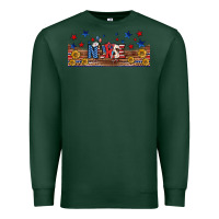 Sports Green american nurse libbey glass Premium Sweatshirt - BundleAndBundleShop