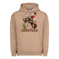 Pigment Burro howdy christmas cowboy santa Urban Hoodie - MaliasSmallBusiness