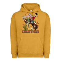 Pigment Peanut Butter howdy christmas cowboy santa Urban Hoodie - MaliasSmallBusiness