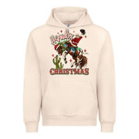 Sandshell howdy christmas cowboy santa Urban Hoodie - MaliasSmallBusiness