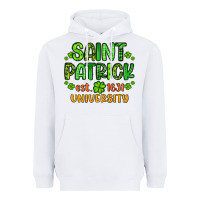 White saint patrick university Heavyweight Hoodie - Artiststas