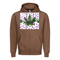 Chestnut i bet my soul smells like weed Zipper Hoodie - CTS Tumbler Store