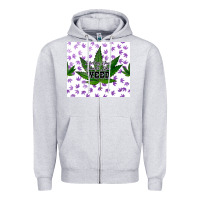 Heather Grey i bet my soul smells like weed Zipper Hoodie - CTS Tumbler Store