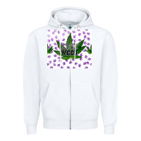 White i bet my soul smells like weed Zipper Hoodie - CTS Tumbler Store