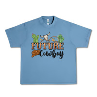 Pebble Blue future cowboy Urban Heavy Tee - MaliasSmallBusiness