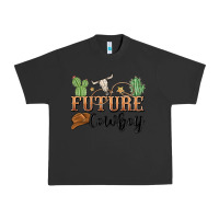Pigment Black future cowboy Urban Heavy Tee - MaliasSmallBusiness