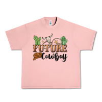 Salmon future cowboy Urban Heavy Tee - MaliasSmallBusiness