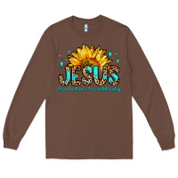 Chestnut jesus it s not religion it s a relationship Long Sleeve Tee - Zillion Design Studio