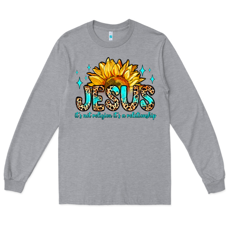 Jesus It S Not Religion It S A Relationship Long Sleeve Tee by Zillion Design Studio | Teevron