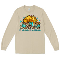 Mushroom jesus it s not religion it s a relationship Long Sleeve Tee - Zillion Design Studio