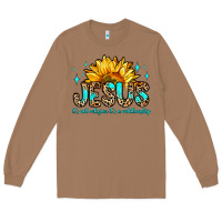 Toasted Coconut jesus it s not religion it s a relationship Long Sleeve Tee - Zillion Design Studio