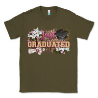 Army Green just graduated Classic Tee - Zillion Design Studio
