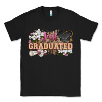 Black just graduated Classic Tee - Zillion Design Studio