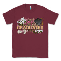 Burgundy just graduated Classic Tee - Zillion Design Studio