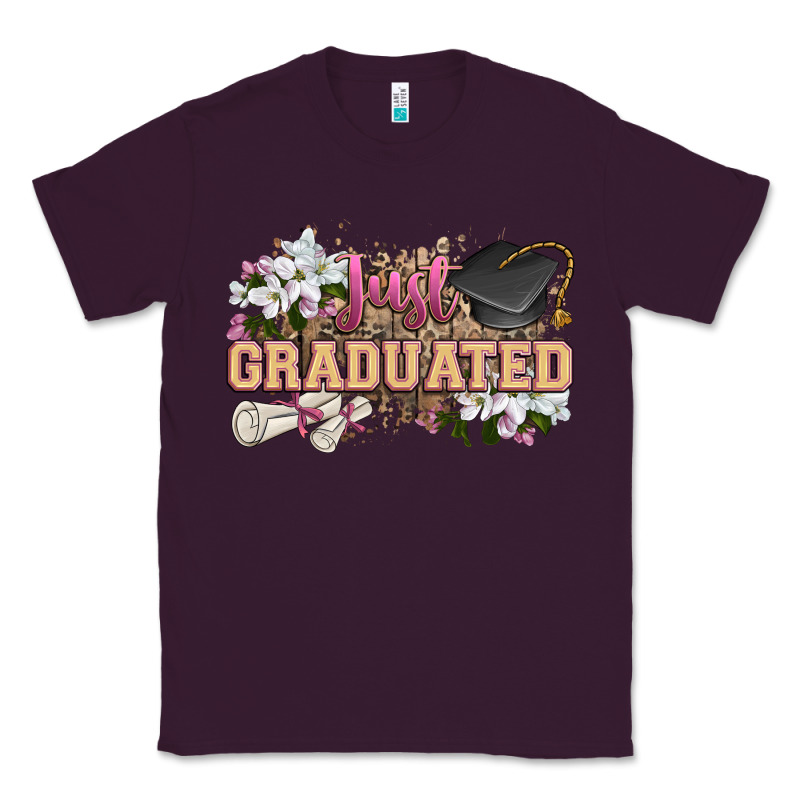 Just Graduated Classic Tee by Zillion Design Studio | Teevron
