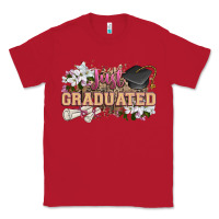 Red just graduated Classic Tee - Zillion Design Studio