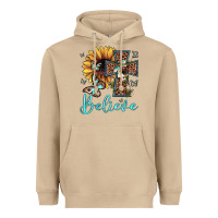 Mushroom believe leopard cross sunflower butterfly Heavyweight Hoodie - JahusDesignShop