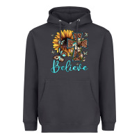 Smoke believe leopard cross sunflower butterfly Heavyweight Hoodie - JahusDesignShop