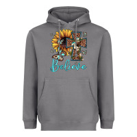 Storm believe leopard cross sunflower butterfly Heavyweight Hoodie - JahusDesignShop