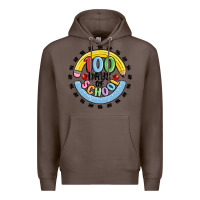 Coffee 100 days of school Premium Hoodie - MaliasSmallBusiness
